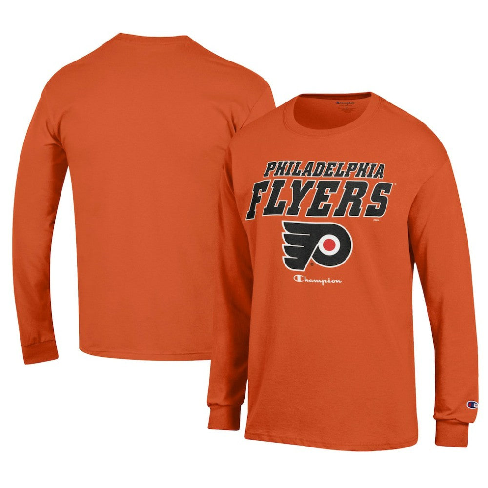 Philadelphia Flyers - Champion Long-Sleeve Jersey T-Shirt Orange