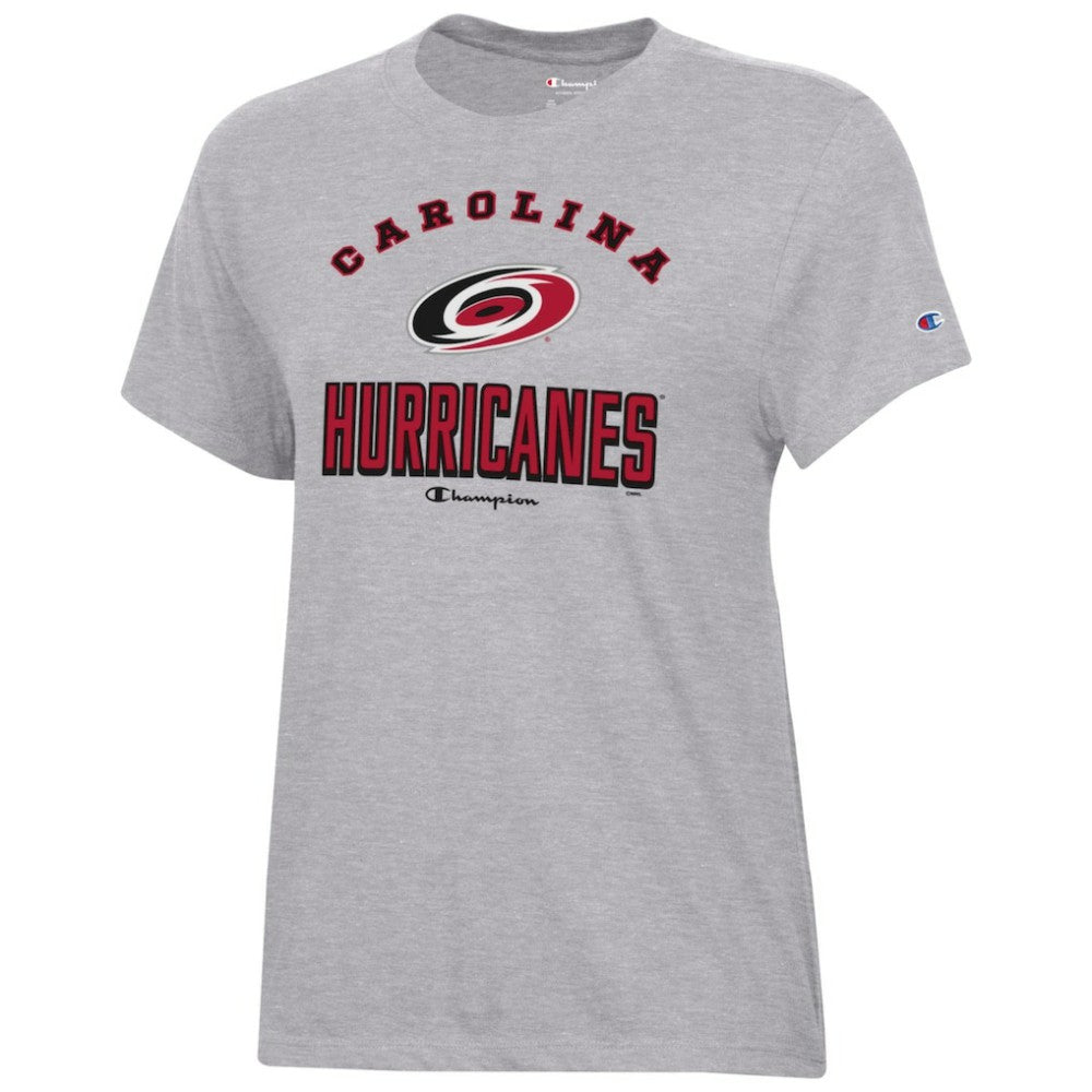 Carolina Hurricanes - Champion Women's Core T-Shirt Heather Gray