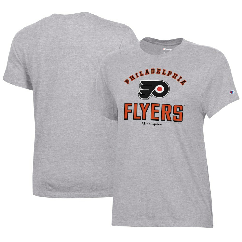 Philadelphia Flyers - Champion Women's Core T-Shirt Heather Gray