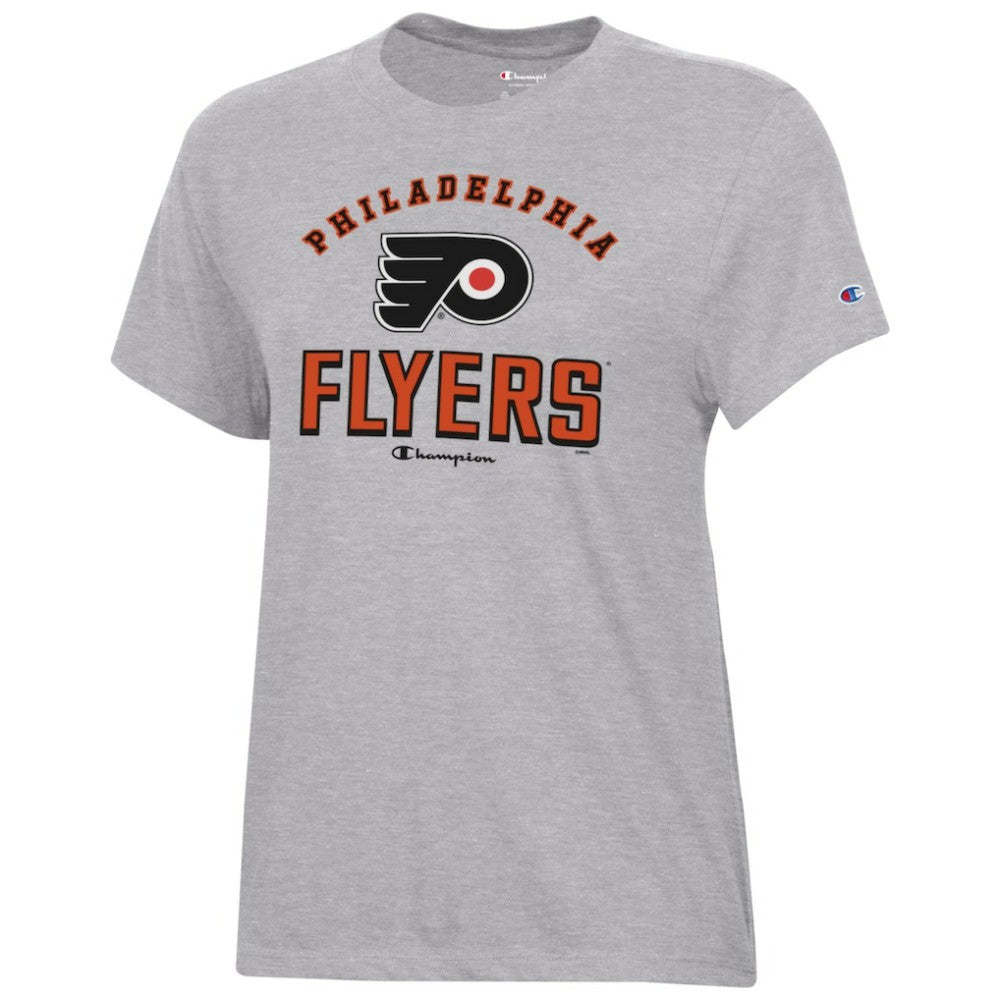 Philadelphia Flyers - Champion Women's Core T-Shirt Heather Gray