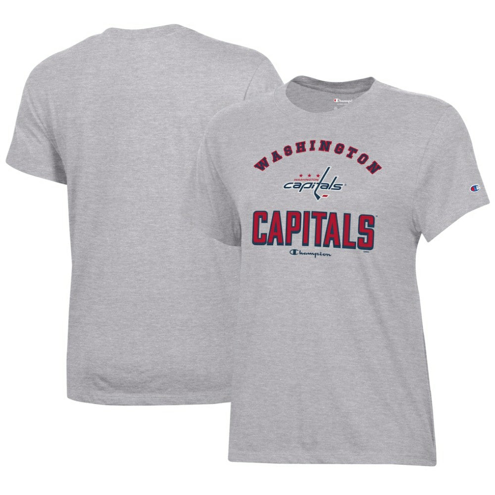 Washington Capitals Champion Women's Core T-Shirt Heather Gray