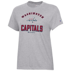 Washington Capitals Champion Women's Core T-Shirt Heather Gray