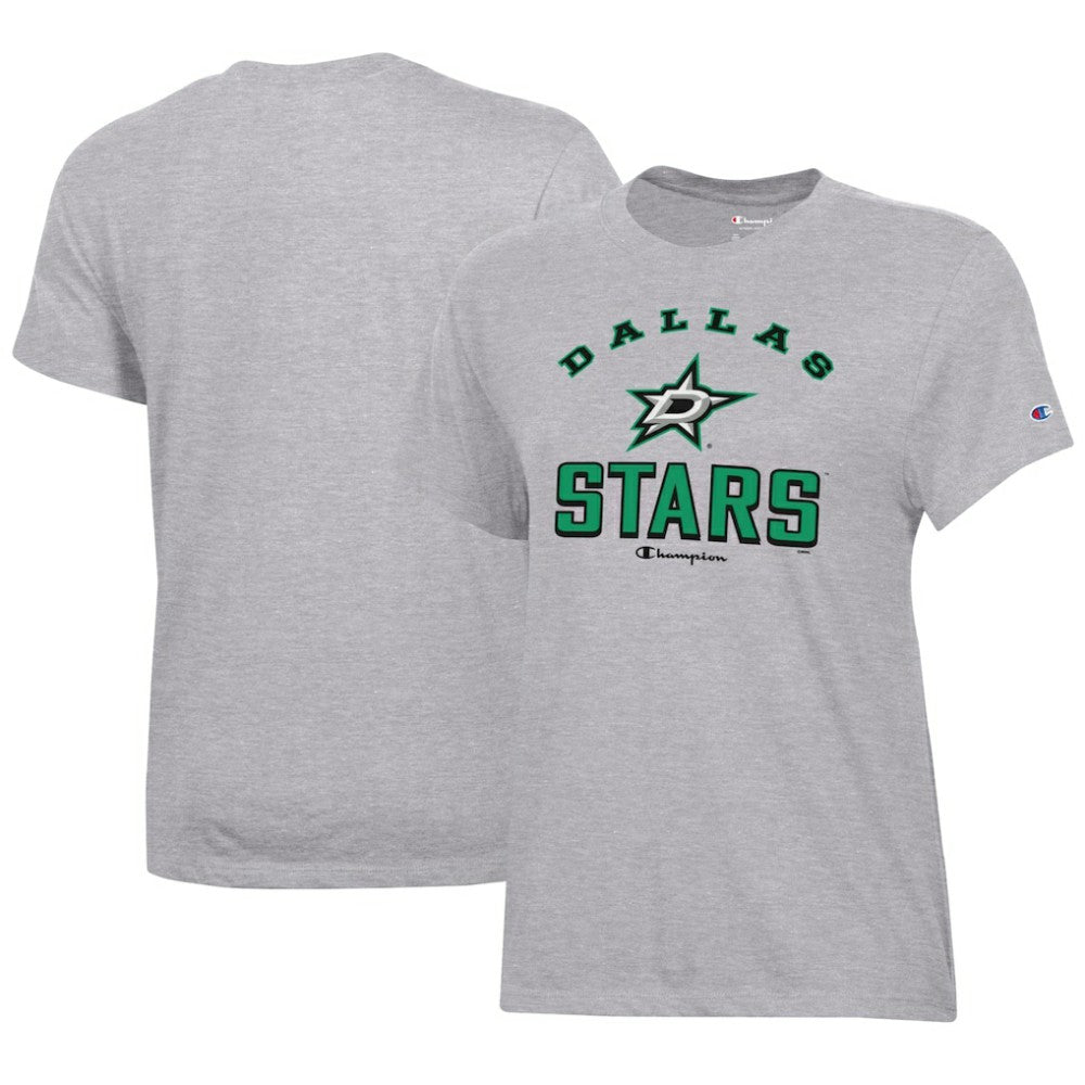 Dallas Stars - Champion Women's Core T-Shirt Heather Gray