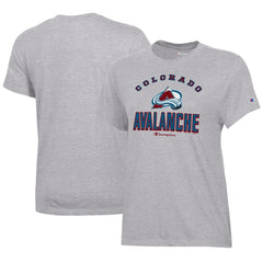 Colorado Avalanche - Champion Women's Core T-Shirt Heather Gray