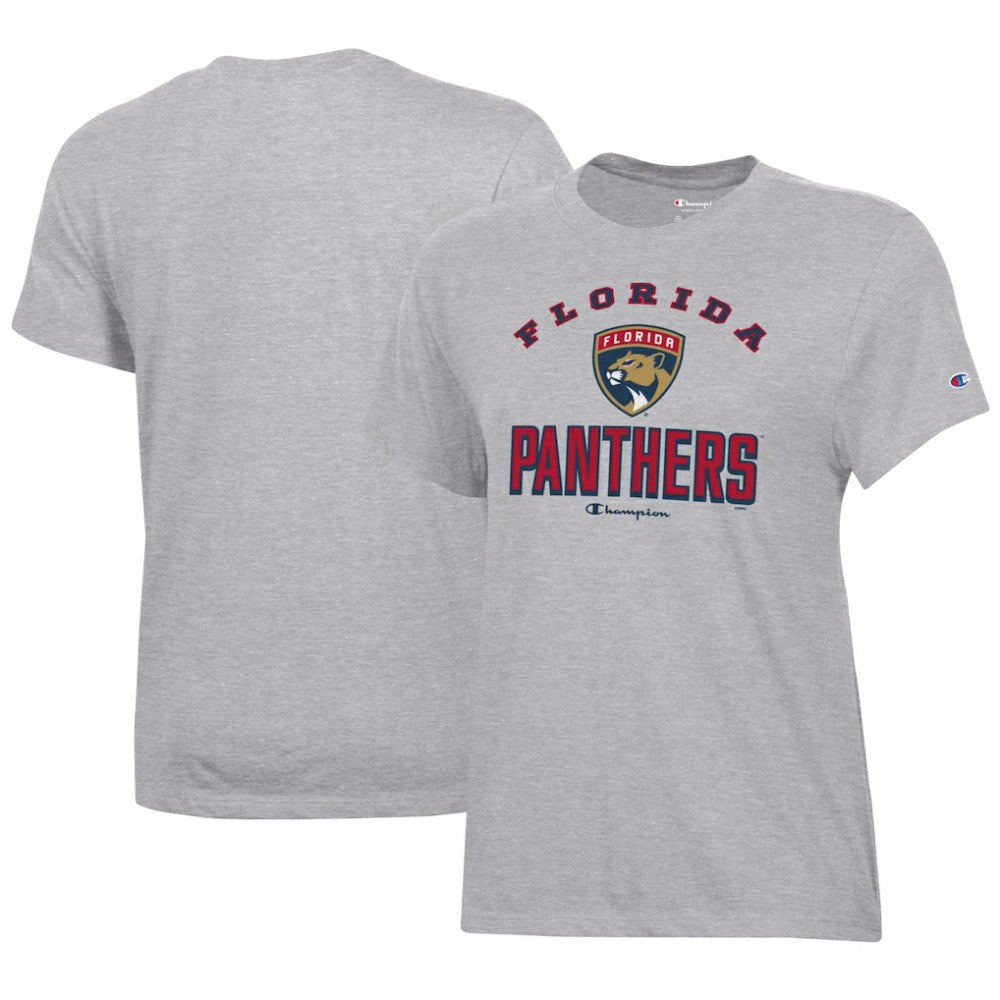 Florida Panthers - Champion Women's Core T-Shirt Heather Gray