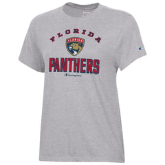 Florida Panthers - Champion Women's Core T-Shirt Heather Gray