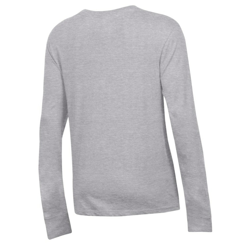 Minnesota Wild - Champion Women's Core Long Sleeve T-Shirt Heather Gray