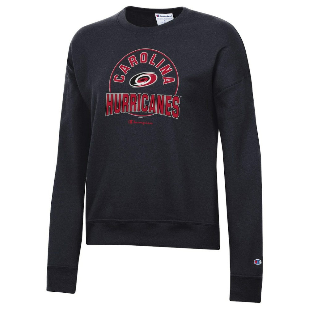 Carolina Hurricanes - Champion Women's Powerblend Pullover Sweatshirt Black