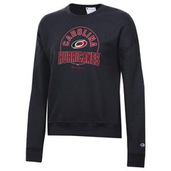 Carolina Hurricanes - Champion Women's Powerblend Pullover Sweatshirt Black