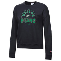 Dallas Stars - Champion Women's Powerblend Pullover Sweatshirt Black