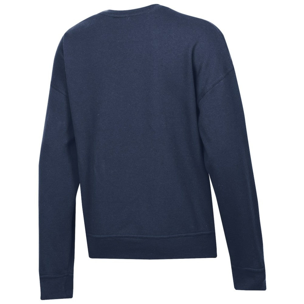 Edmonton Oilers - Champion Women's Powerblend Pullover Sweatshirt Navy