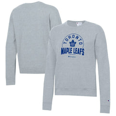 Toronto Maple Leafs - Champion Women's Powerblend Pullover Sweatshirt Gray