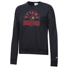 Ottawa Senators - Champion Women's Powerblend Pullover Sweatshirt Black