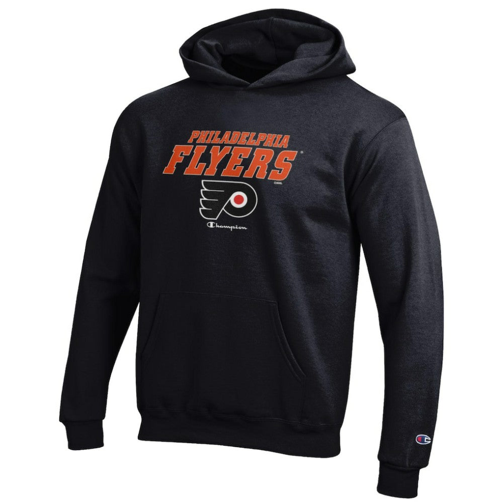 Philadelphia Flyers - Champion Youth Eco Powerblend Pullover Hoodie Black
