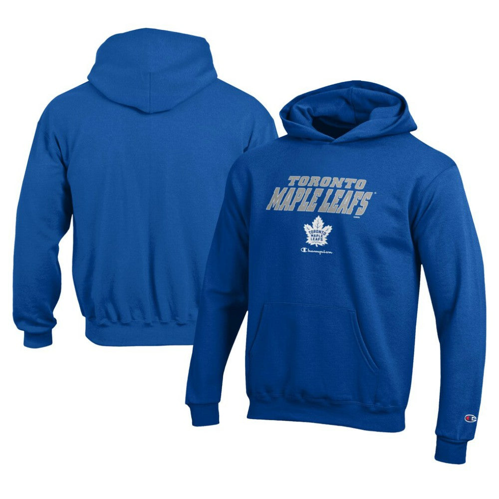 Toronto Maple Leafs - Champion Youth Eco Powerblend Pullover Hoodie Royal