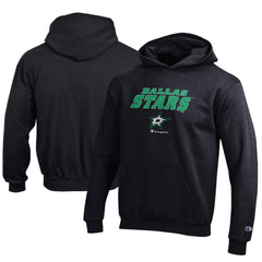 Dallas Stars - Champion Youth Eco Powerblend Pullover Hoodie Black