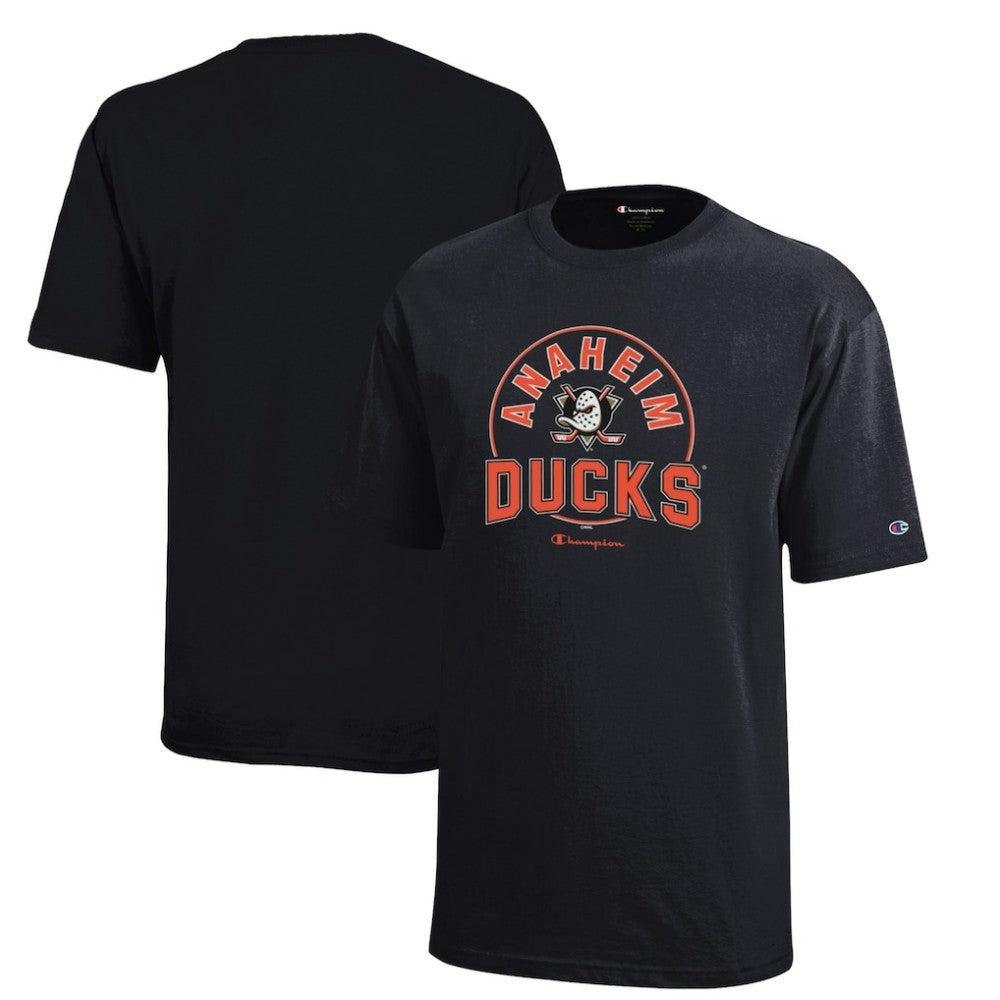 Anaheim Ducks - Champion Youth Jersey T-Shirt Black