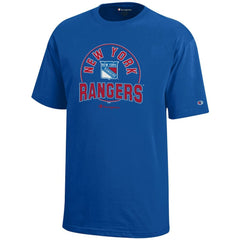 New York Rangers Champion Youth Jersey T-Shirt Royal
