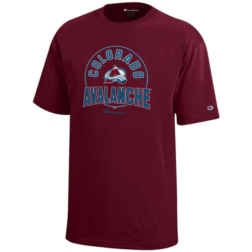 Colorado Avalanche - Champion Youth Jersey T-Shirt Burgundy