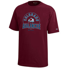 Colorado Avalanche - Champion Youth Jersey T-Shirt Burgundy