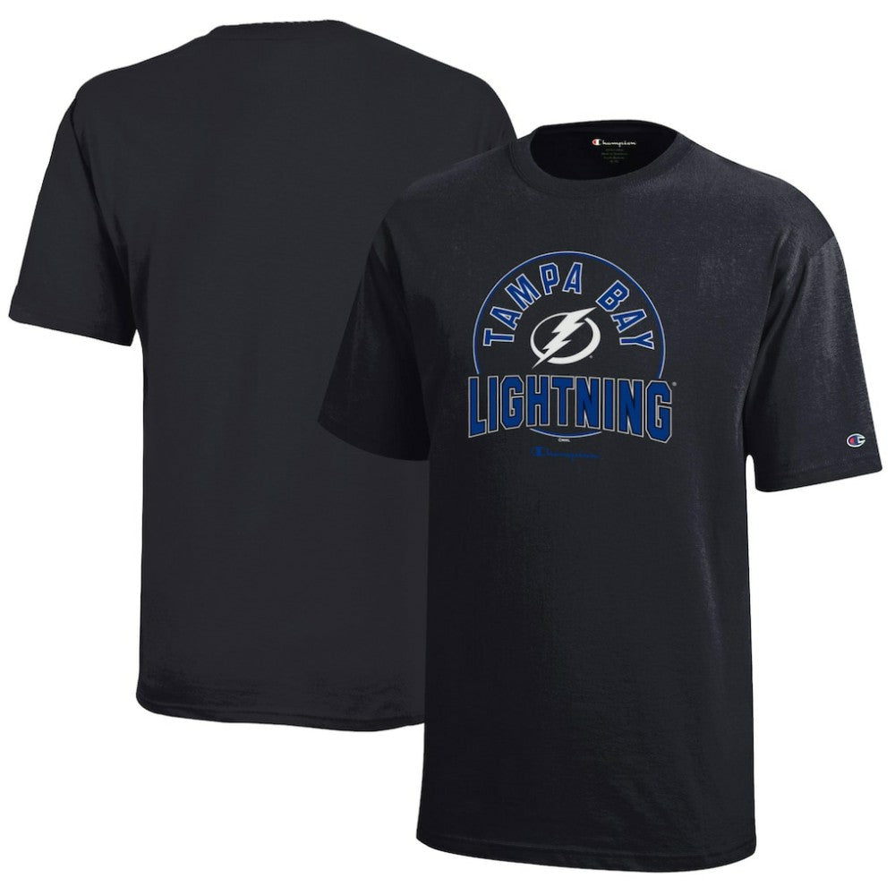 Tampa Bay Lightning - Champion Youth Jersey T-Shirt Black