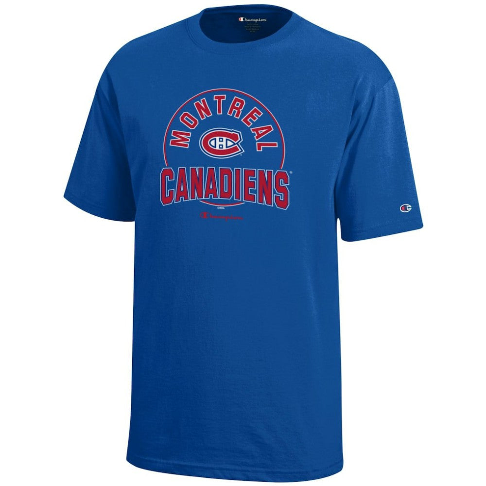 Montreal Canadiens - Champion Youth Jersey T-Shirt Royal