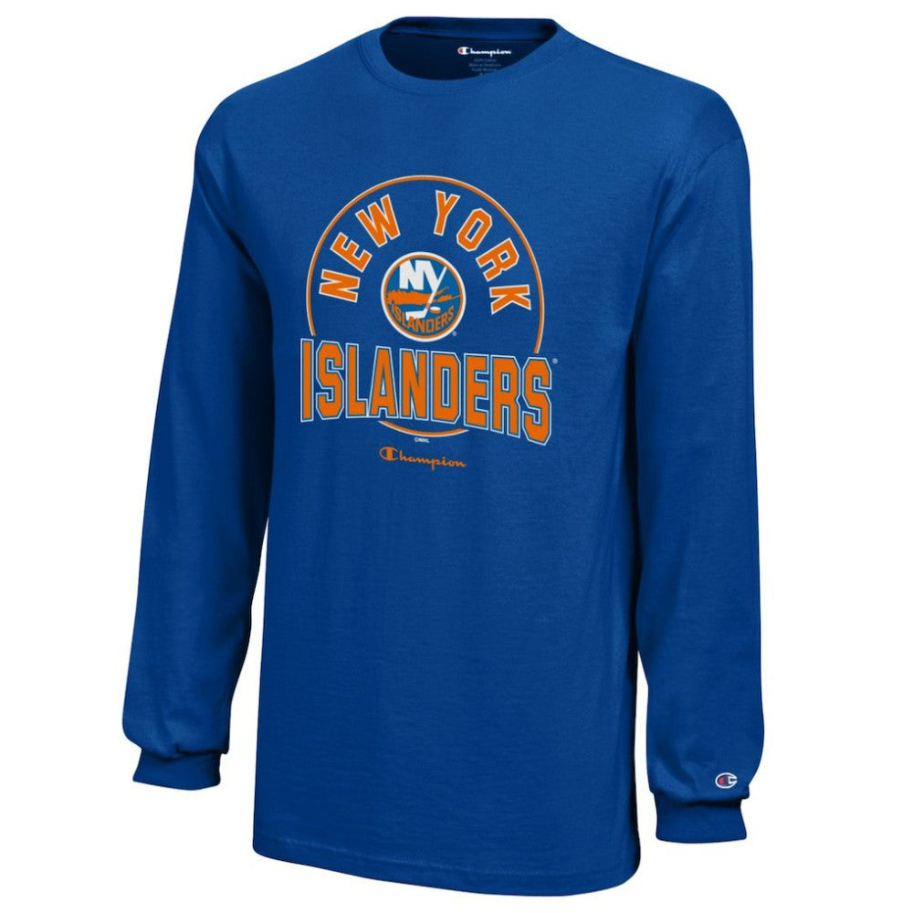 New York Islanders - Champion Youth Long-Sleeve Jersey T-Shirt Royal