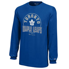 Toronto Maple Leafs - Champion Youth Long-Sleeve Jersey T-Shirt Royal
