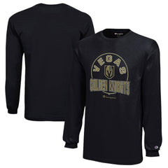 Vegas Golden Knights Champion Youth Long-Sleeve Jersey T-Shirt Black