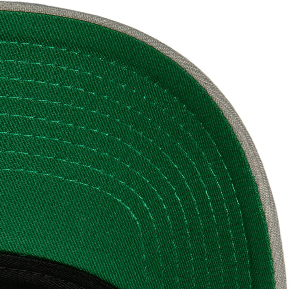 Mitchell & Ness - Brooklyn Nets Soul XL Logo Pro Crown Snapback Hat - Black/Gray