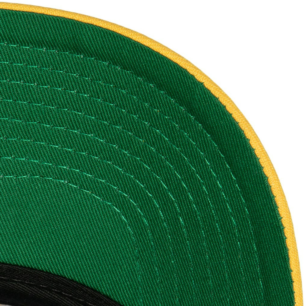 Mitchell & Ness - Golden State Warriors Soul XL Logo Pro Crown Snapback Hat - Royal/Gold