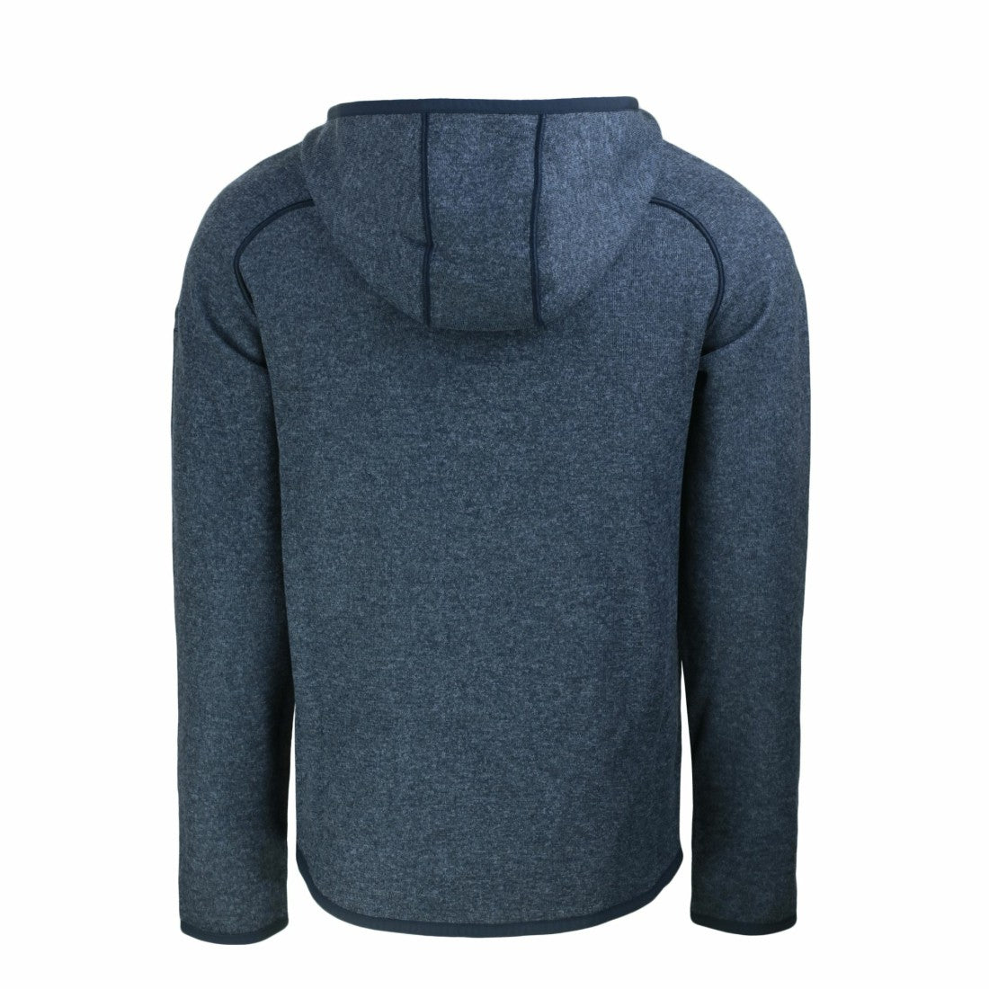 Green Bay Packers Cutter & Buck Americana Mainsail Full-Zip Hooded Jacket Heather Navy - NFL