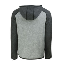 Minnesota Vikings Cutter & Buck Americana Mainsail Full-Zip Hooded Jacket Heather Gray/Heather Charcoal - NFL