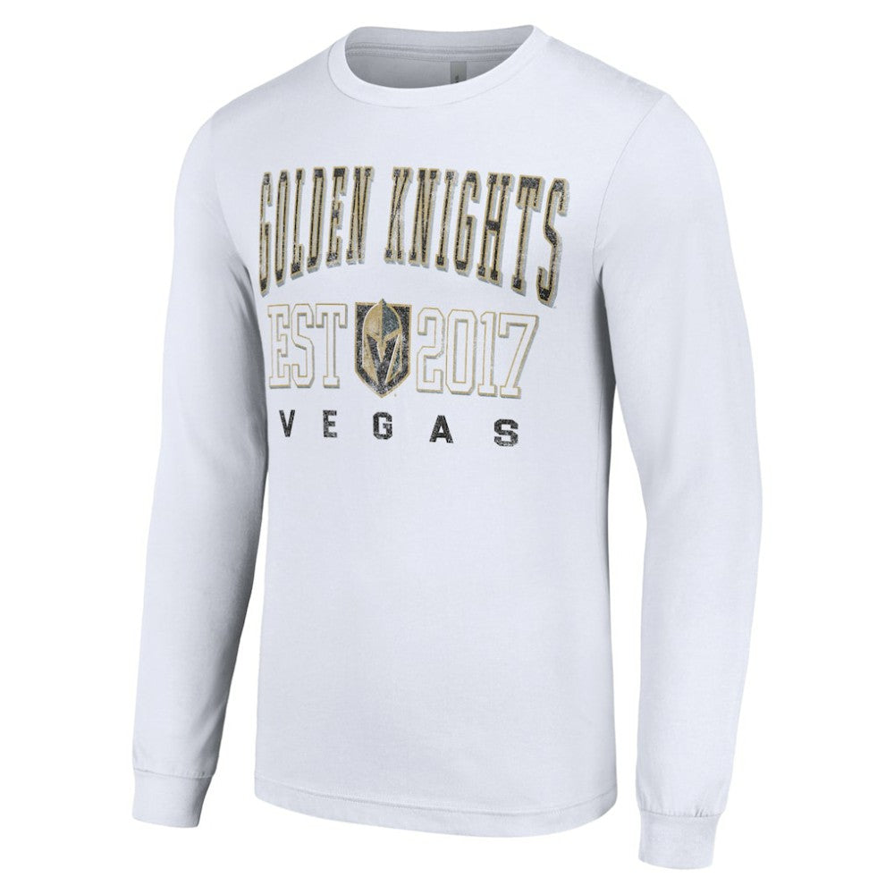 Vegas Golden Knights Starter Logo Graphic Long Sleeve T-Shirt White