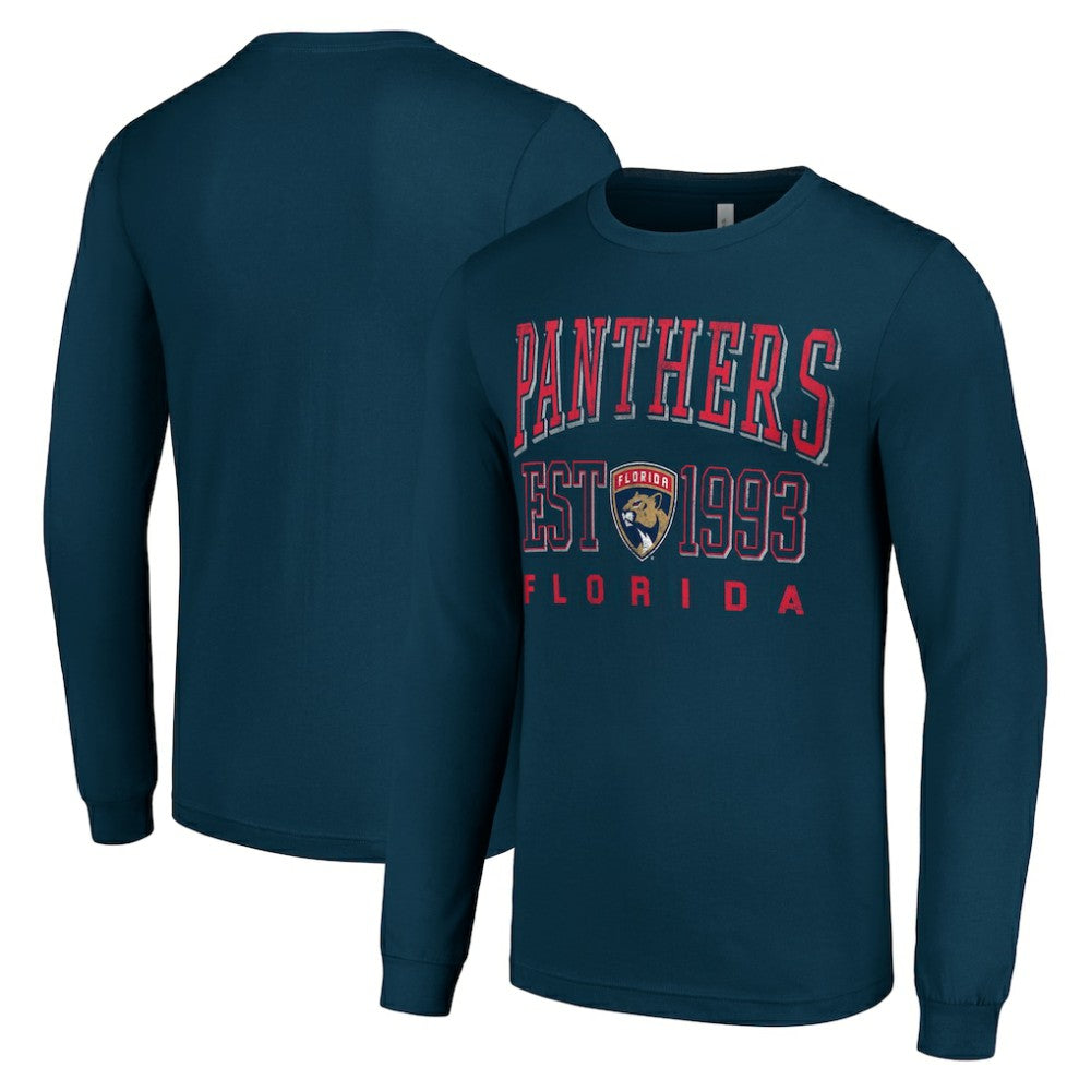 Florida Panthers - Starter Logo Graphic Long Sleeve T-Shirt Navy