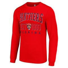 Florida Panthers - Starter Logo Graphic Long Sleeve T-Shirt Red