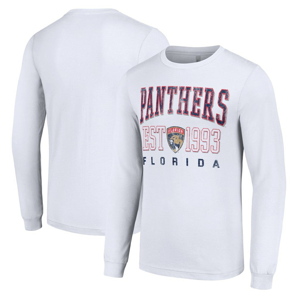 Florida Panthers - Starter Logo Graphic Long Sleeve T-Shirt White