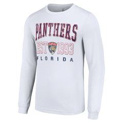 Florida Panthers - Starter Logo Graphic Long Sleeve T-Shirt White