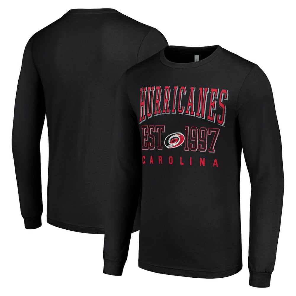 Carolina Hurricanes - Starter Logo Graphic Long Sleeve T-Shirt Black