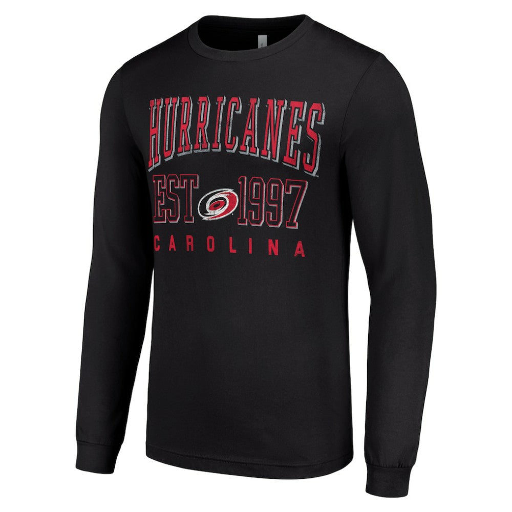 Carolina Hurricanes - Starter Logo Graphic Long Sleeve T-Shirt Black