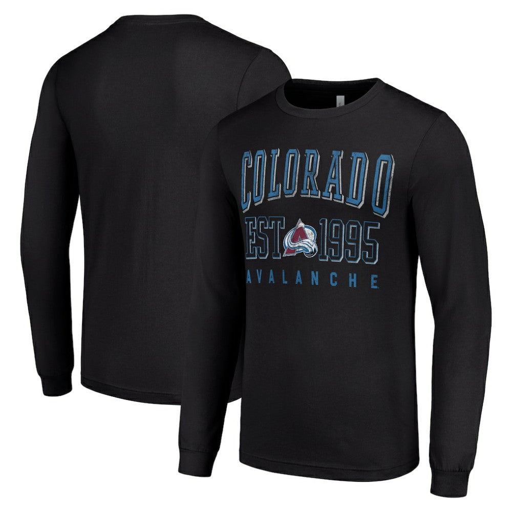 Colorado Avalanche - Starter Logo Graphic Long Sleeve T-Shirt Black
