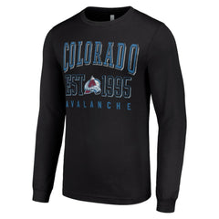 Colorado Avalanche - Starter Logo Graphic Long Sleeve T-Shirt Black