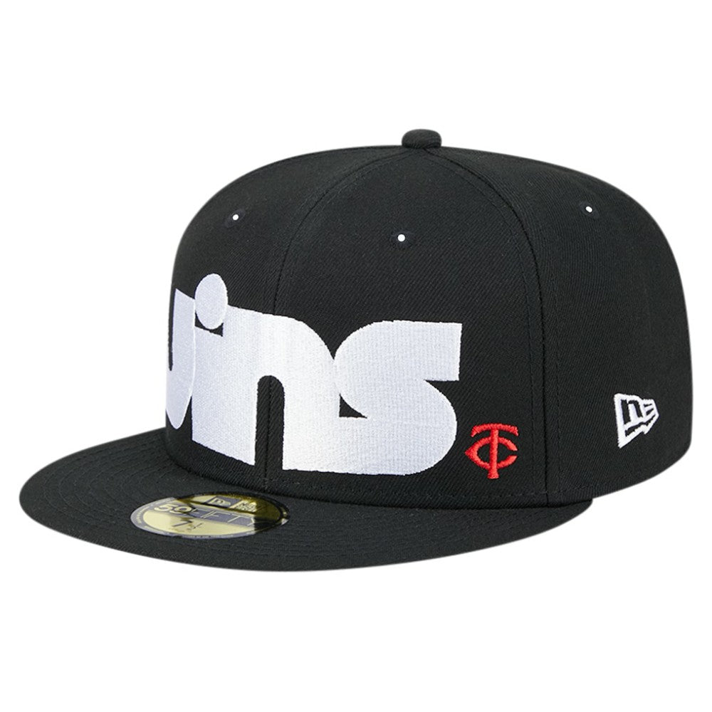 Minnesota Twins New Era Checkered Undervisor 59FIFTY Fitted Hat Online