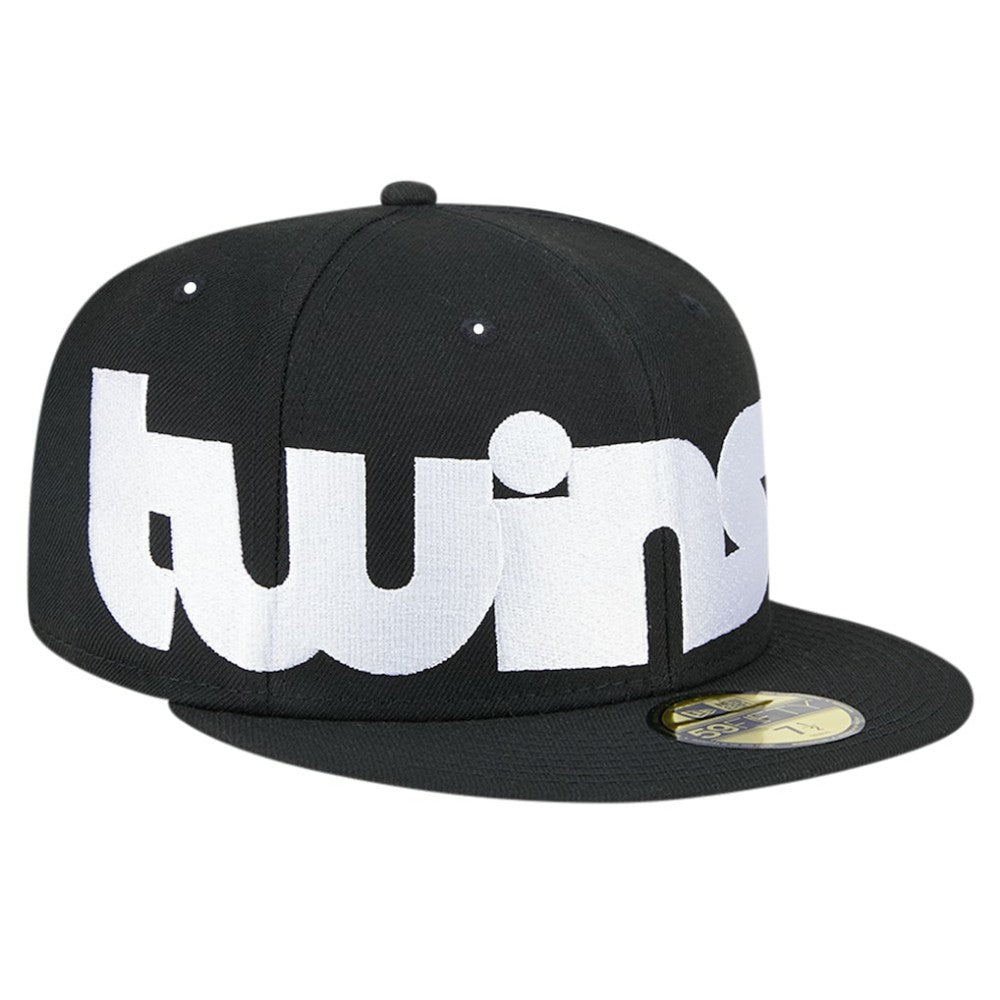 Minnesota Twins New Era Checkered Undervisor 59FIFTY Fitted Hat Online