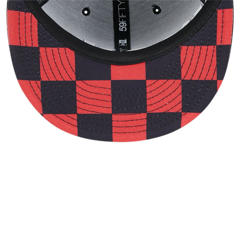Washington Nationals New Era Checkered Undervisor 59FIFTY Fitted Hat for sale