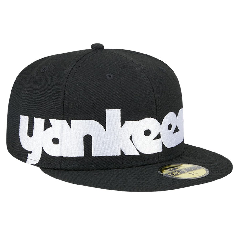New York Yankees New Era Checkered Undervisor 59FIFTY Fitted Hat Lifestyle