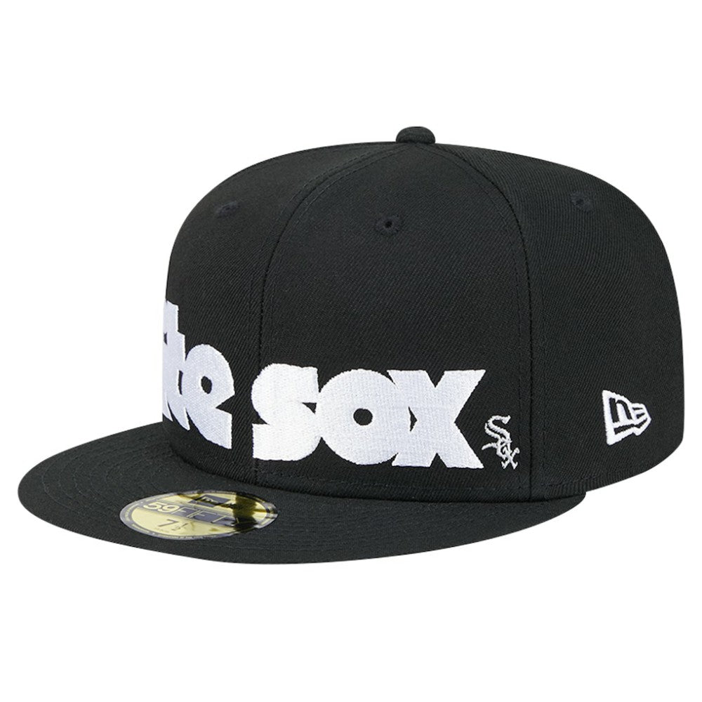 Chicago White Sox New Era Checkered Undervisor 59FIFTY Fitted Hat discount