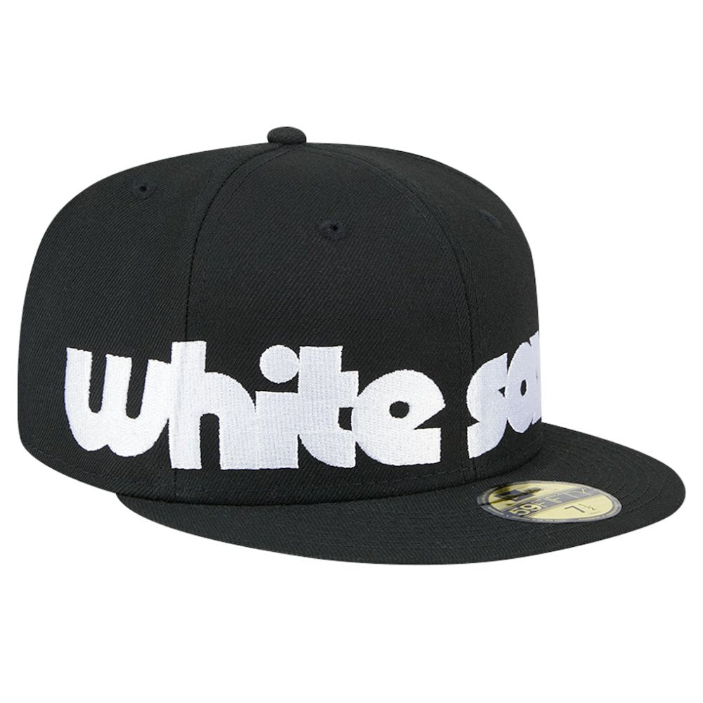 Chicago White Sox New Era Checkered Undervisor 59FIFTY Fitted Hat discount