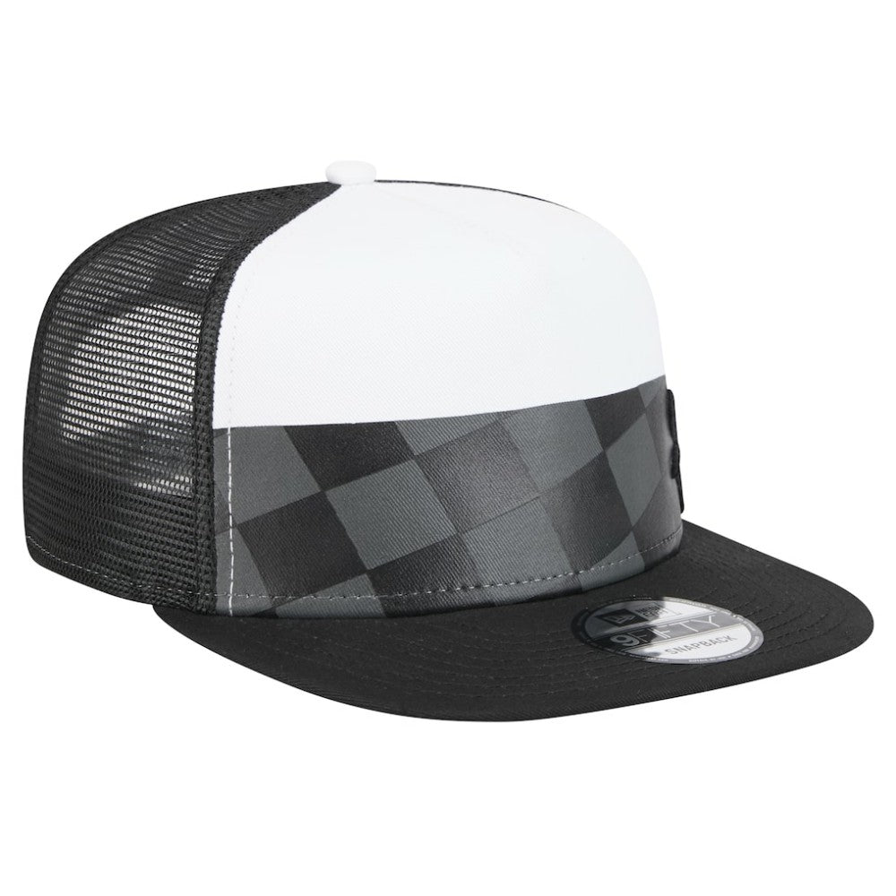 Chicago White Sox New Era Checkmate Trucker 9FIFTY Snapback Hat Online