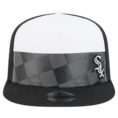 Chicago White Sox New Era Checkmate Trucker 9FIFTY Snapback Hat Online